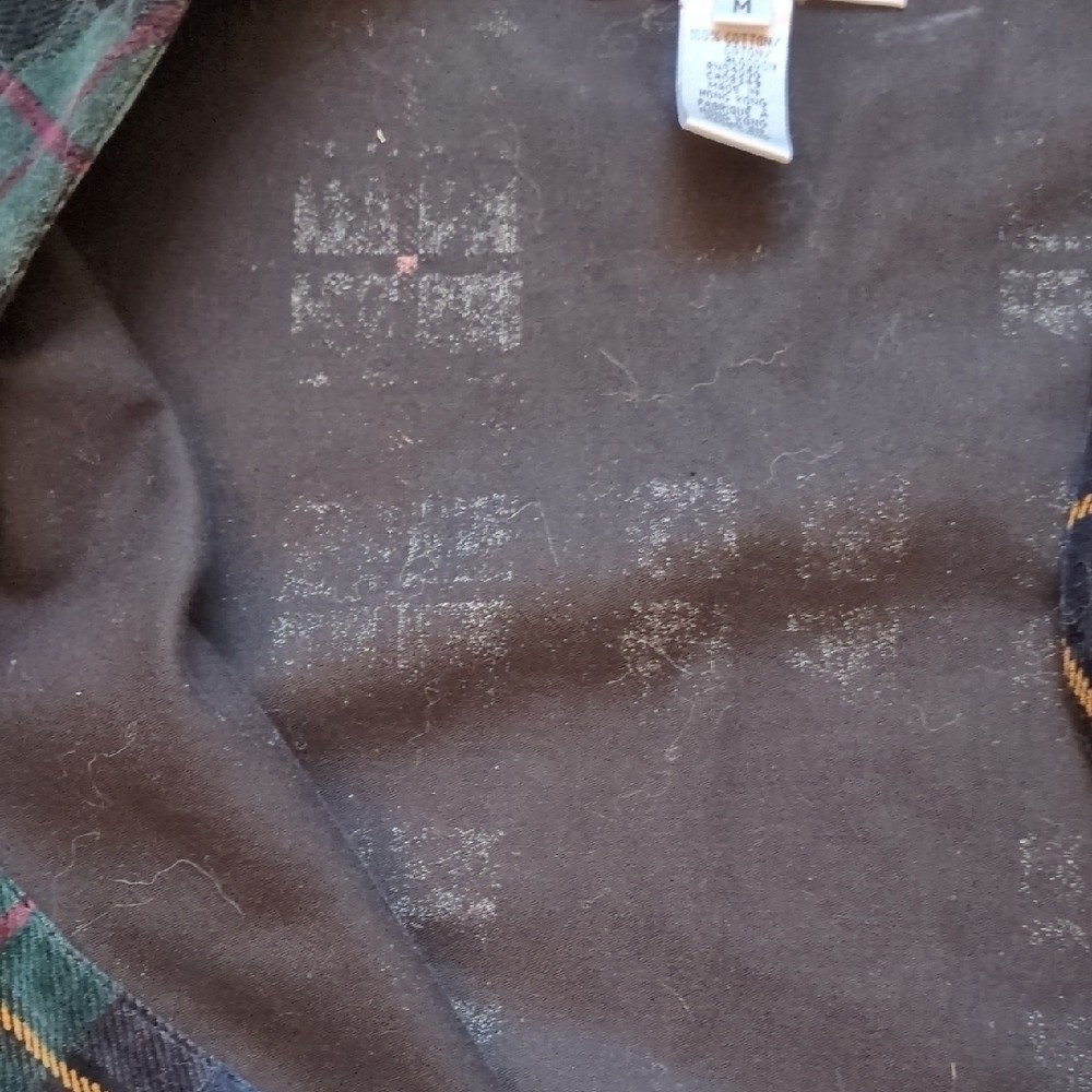 Vintage 90s‎ Jones Wear Sport Velvet Plaid Button Up Vest - Preppy Menswear M - Picture 9 of 9